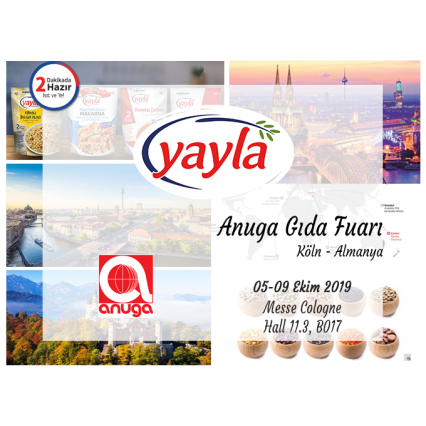Anuga Gıda Fuarı 2019